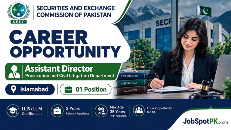 SECP Jobs 2026