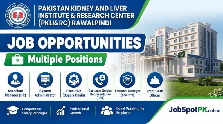 PKLI Jobs 2026