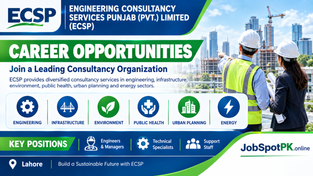 Engineering Consultancy Services Punjab Jobs 2026