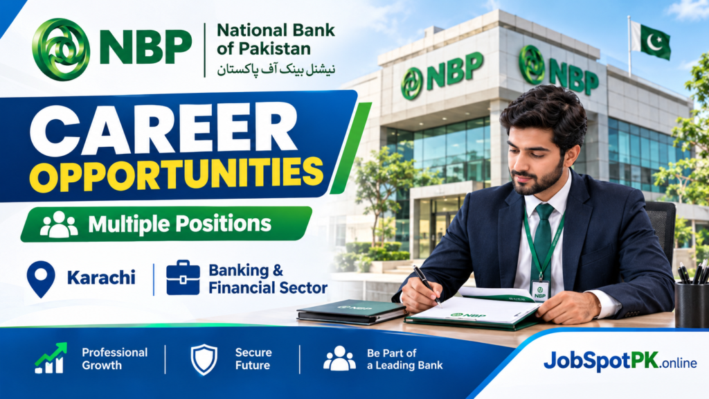 National Bank of Pakistan NBP jobs 2026