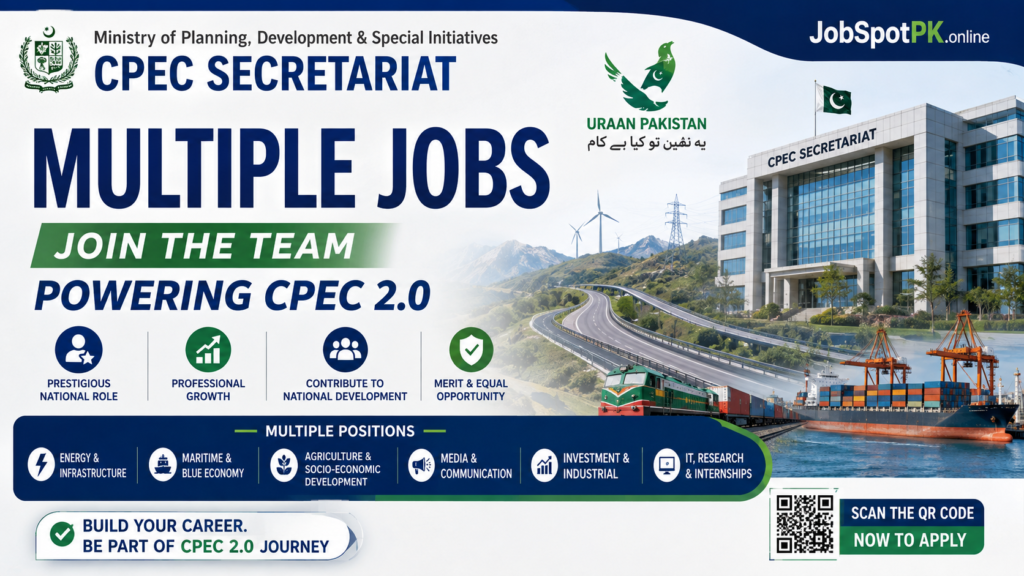 CPEC Secretariat Jobs 2026