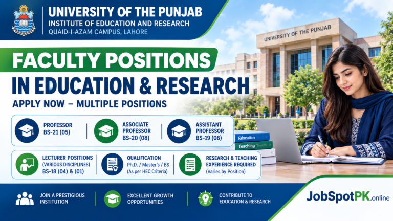 Institute of Education and Research IER Jobs 2026
