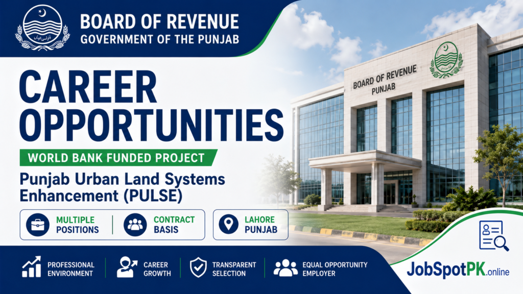 Board of Revenue PULSE project jobs 2026