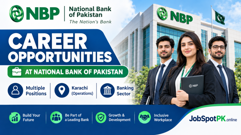 National Bank of Pakistan Jobs 2026