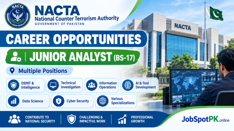 National Counter Terrorism Authority Jobs 2026