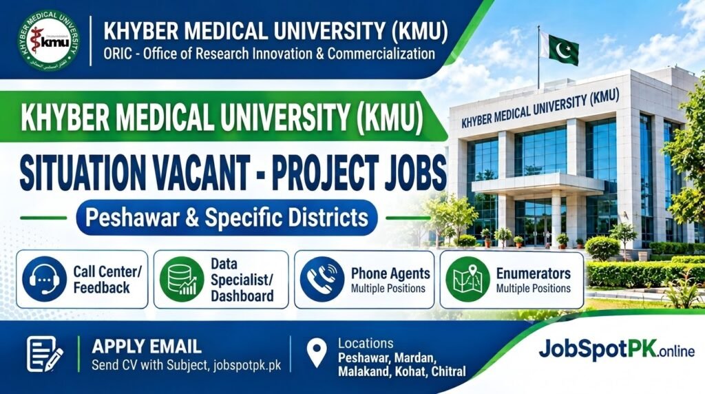 Khyber Medical University jobs 2026