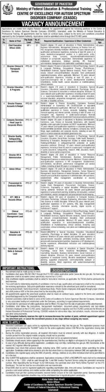  CEASDC Jobs 2026