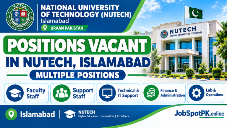 National University of Technology Jobs 2026