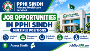 PPHI Sindh Jobs 2026