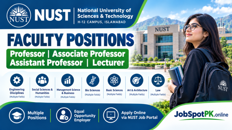 NUST Jobs 2026