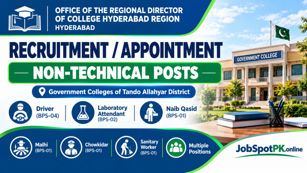 Regional Director Colleges Hyderabad Jobs 2026 – Are Available Apply Now!